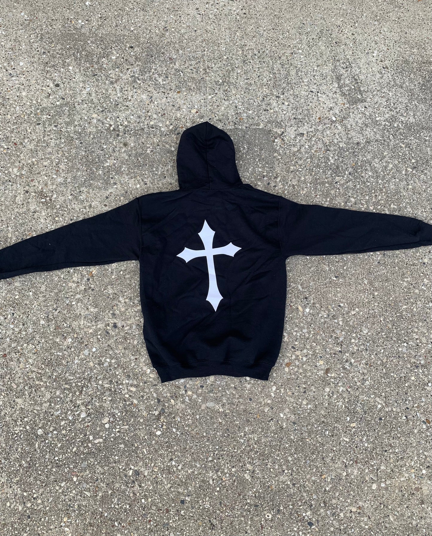 Heavy Metal Cross PullOver Hoodie