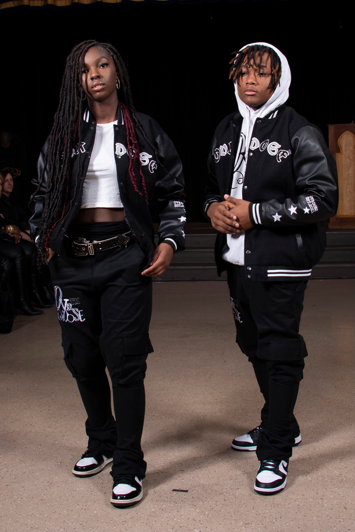 Black & White Varsity Jackets